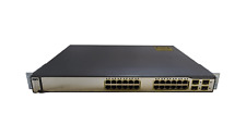 Cisco WS-C3750G-24PS-S 24 Port PoE 10/100/1000 Gigabit Switch picture