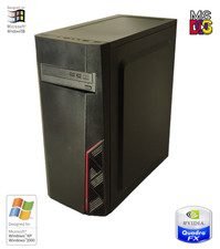 NEW* AMD Athlon 4850e Nvidia Quadro Win98 XP DOS Multiboot Retro PC w/ 50 Games picture