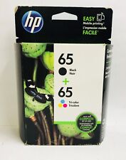 New Genuine HP 65 Black Color 2PK Ink Cartridges, Deskjet 3700 picture