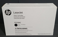 HP Hewlett Packard Laser Jet Intelligence CF258XC Black Toner Cartridge New NIB picture