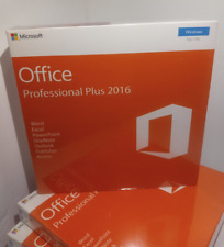 Microsoft Office 2016 Professional Plus DVD + Key Sealed | Pro Plus 2016 1-PC picture