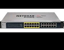 NETGEAR ProSAFE JGS524PE 24-Port Gigabit Plus PoE Managed Network Switch Tested picture