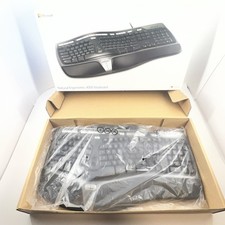Microsoft Natural Ergonomic 4000 B2M-00012 Wired Keyboard 1048 *NOB* Excellent picture