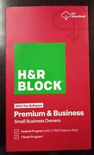 H&R Block 2023 Tax Software Premium and Business picture