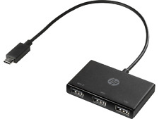 HP USB-C to USB-A Hub | Connections up to Three USB Accessories | Z6A00UT picture
