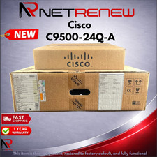 **NEW** Cisco 9500 Catalyst C9500-24Q-A 24 Port 24x40Gbe QSFP+ Switch picture